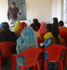 Sanidhya - Women in classroom training