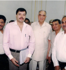 Sanidhya - Leaders at public event