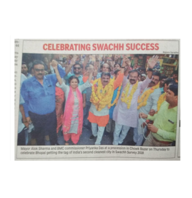 Swachh bharat bhopal